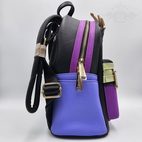 Loungefly Disney Snow White And The Seven Dwarfs Evil Queen Mini Backpack - Picture 4 of 9